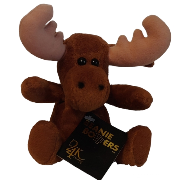 Beanie Boppers Mikey the Moose 1997 Rare 7" Tall Collectible - Picture 2 of 12